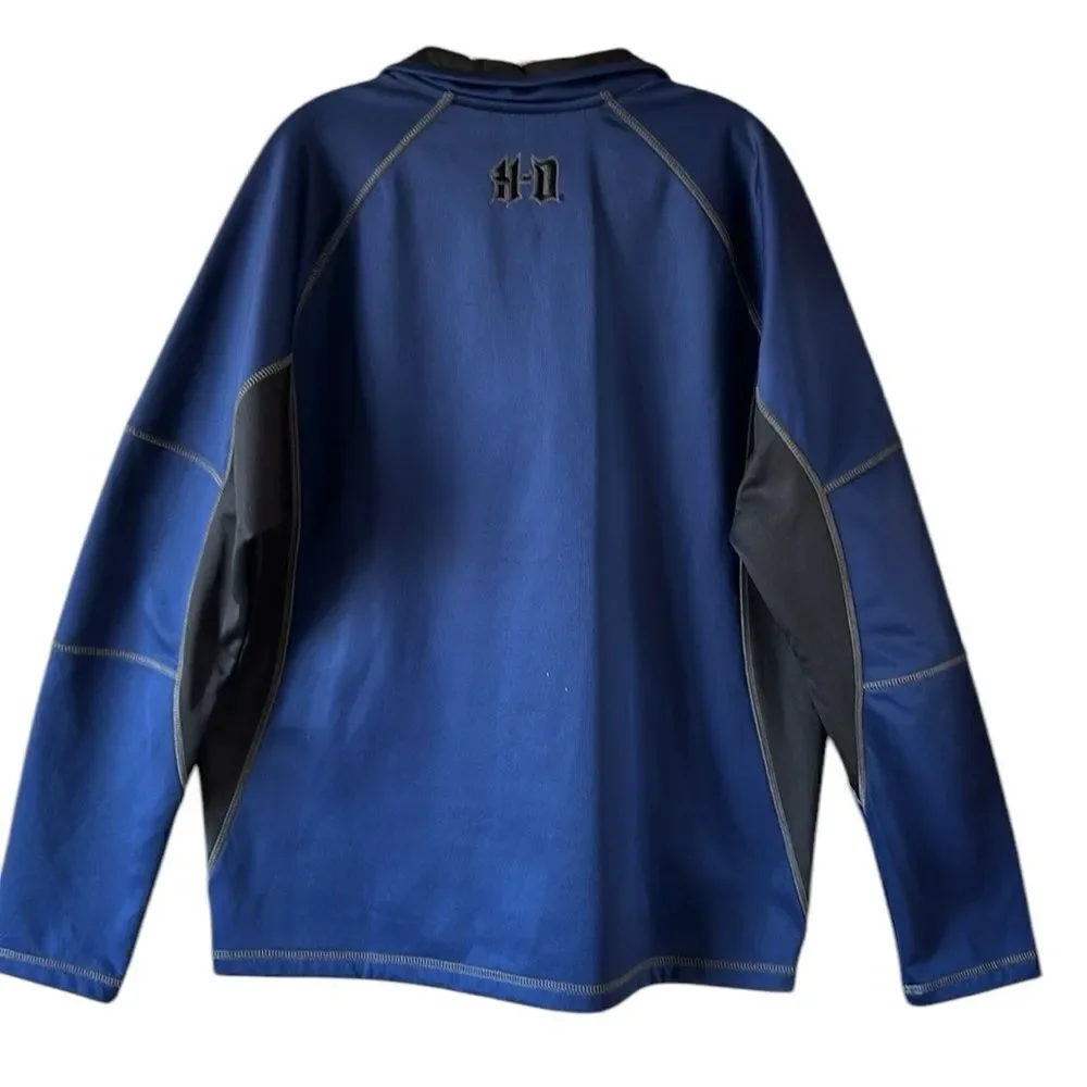Harley Davidson Mens 1/4 Zip Softshell Jacket